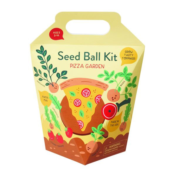 Modern Sprout Pizza Garden Assorted Herbs Seed Starter Kit 1 pk