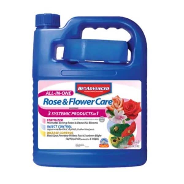 BioAdvanced All-in-One Roses and Flowers 9-14-9 Rose & Flower Fertilizer/Insecticide/Disease Control