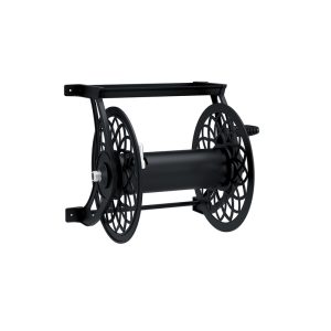 Suncast 125 ft. Black Retractable Wall Mounted Hose Reel