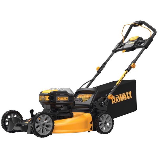 DEWALT 20V MAX DCMWP233U2 21 in. 20 V Battery Lawn Mower Kit (Battery & Charger)