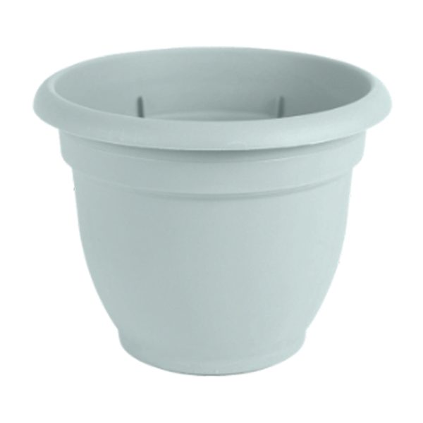Bloem Ariana 14 in. H X 18 in. W X 18 in. D Resin Planter Misty Blue