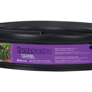Master Mark Master Gardener 20 ft. L X 3.5 in. H Plastic Black Lawn Edging