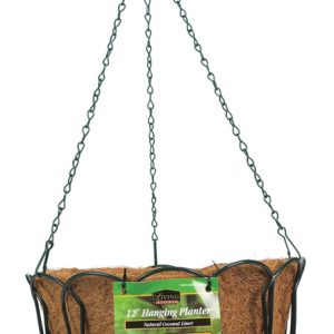 Panacea Steel Hanging Basket Green