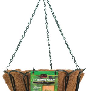 Panacea Steel Hanging Basket Green