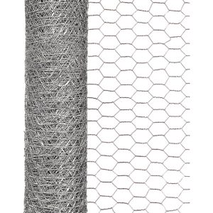 Garden Craft 1 in. X 18 in. H X 50 ft. L Steel Poultry Netting