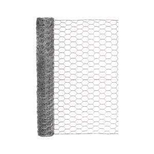 Garden Craft 1 in. X 24 in. H X 25 ft. L Steel Poultry Netting