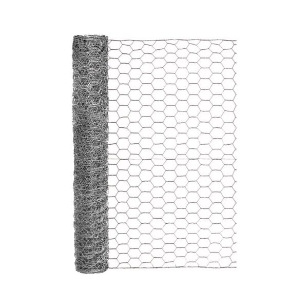 Garden Craft 1 in. X 24 in. H X 25 ft. L Steel Poultry Netting