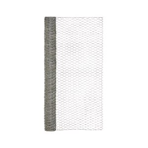 Garden Craft 1 in. X 48 in. H X 25 ft. L Galvanized Steel Poultry Netting