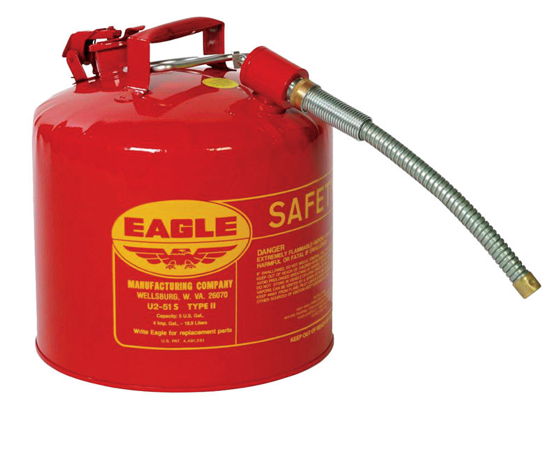 Eagle Steel Safety Gas Can 5 gal - PaintPlace New York