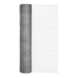 Garden Craft 1 in. X 24 in. H X 150 ft. L Galvanized Steel Poultry Netting
