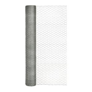 Garden Craft 1 in. X 48 in. H X 150 ft. L Galvanized Steel Poultry Netting