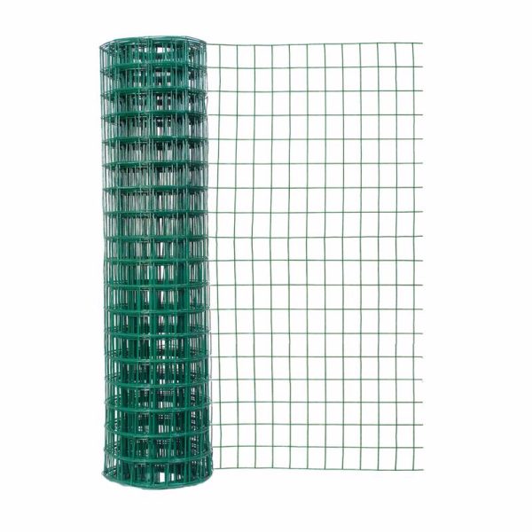 Garden Craft 48 in. H X 50 ft. L Garden Fence Green