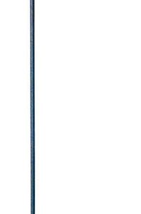 Panacea Black Steel 48 in. H Single Crook Plant Hook 1 pk