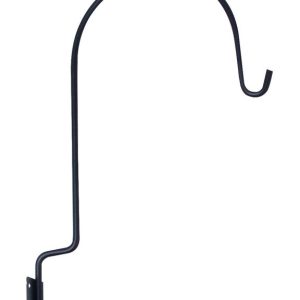 Panacea Black Steel 12 in. H Crook Plant Hook