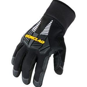 Ironclad M Synthetic Leather Cold Weather Black Gloves