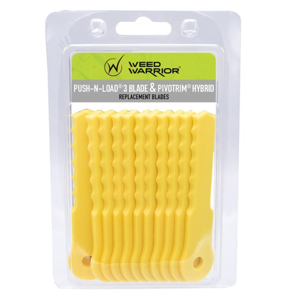 Weed Warrior Push-N-Load Residential Grade 6.75 in. L Trimmer Blade