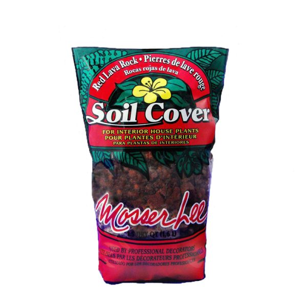 Mosser Lee Red Lava Rock Soil Cover 2 lb