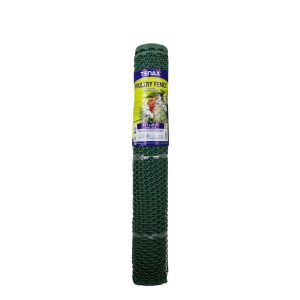 Tenax .65 in. X 3 ft. H X 25 ft. L Plastic Poultry Fence