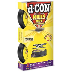 D-Con Small Snap Trap For Mice 2 pk