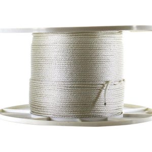 Koch 1/8 in. D X 1000 ft. L White Solid Braided Nylon Cord