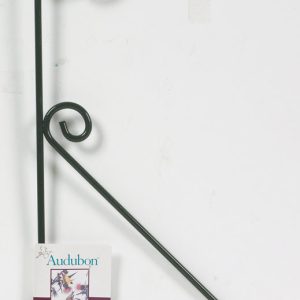 Audubon Green Steel 9.5 in. H Decorative Plant Bracket 1 pk