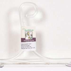 Audubon Clear Glass 11.5 in. H Window Plant Hanger 1 pk