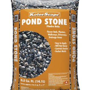 KolorScape Brown Pond Stone 0.5 cu ft