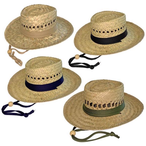 Dorfman Pacific Hat Natural Assorted