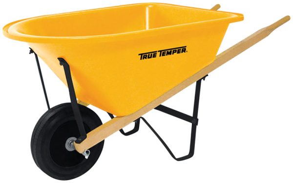 True Temper Poly Kids Wheelbarrow 1.25 cu ft
