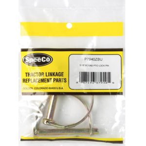 SpeeCo Zinc Plated PTO Lock Pin 5/16 in. D X 2-1/4 in. L