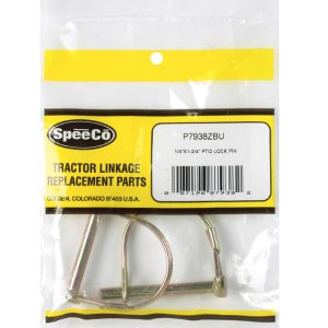 SpeeCo Steel PTO Lock Pin 1/4 in. D X 1-3/4 in. L