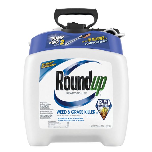 Roundup Weed and Grass Killer RTU Liquid 1.33 gal