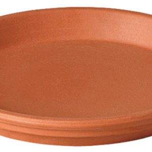 Deroma 1.5 in. H X 14.5 in. D Clay Traditional Plant Saucer Terracotta