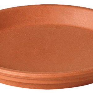 Deroma 1.3 in. H X 11.5 in. D Clay Traditional Plant Saucer Terracotta