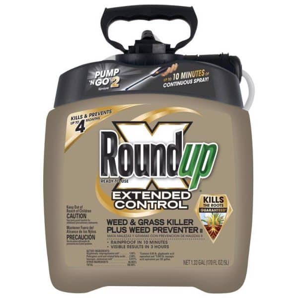 Roundup Extended Control Weed and Grass Killer RTU Liquid 1.33 gal