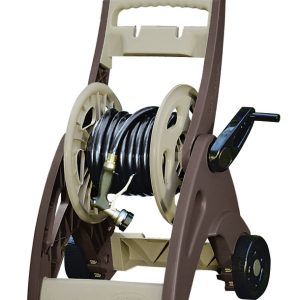 Suncast Hosemobile 175 ft. Beige Retractable Wheeled Hose Reel Cart