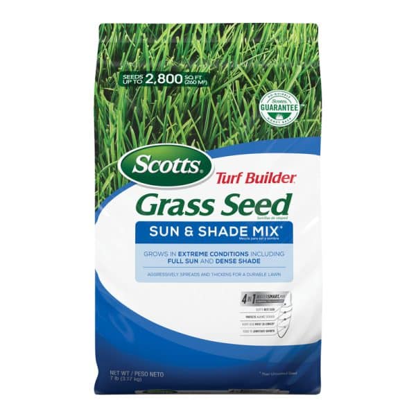 Scotts Turf Builder Mixed Dense Shade/Full Sun Grass Seed 7 lb