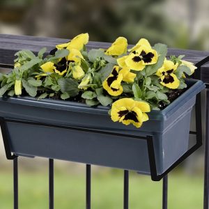 Panacea Black Steel 7-1/4 in. H Deck Box Extender Hook