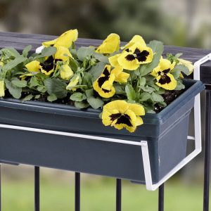 Panacea White Steel 7-1/4 in. H Deck Box Extender Hook