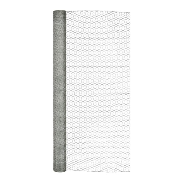 Garden Craft 1 in. X 72 in. H X 150 ft. L Galvanized Steel Poultry Netting