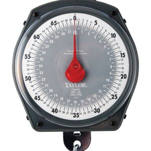 Taylor Silver Analog Hanging Scale 70 lb