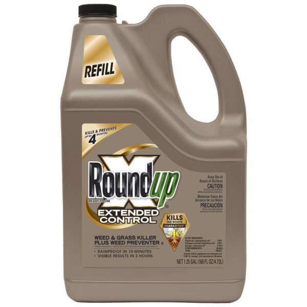 Roundup Extended Control Weed and Grass Killer Refill RTU Liquid 1.25 gal