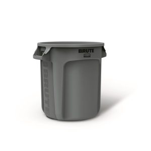 Rubbermaid Brute 10 gal Gray Plastic Brute Refuse Can