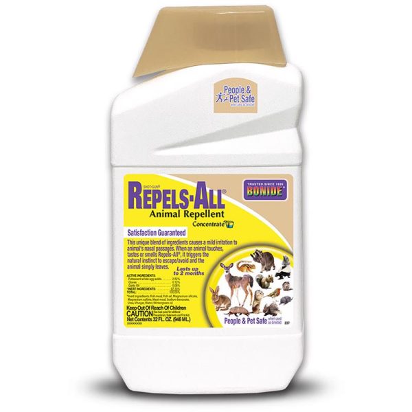 Bonide Repels-All Animal Repellent Concentrate For Most Animal Types 32 oz