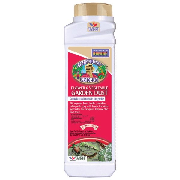 Bonide Captain Jacks Deadbug Brew Organic Insect Killer Dust 1.5 lb