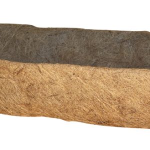 Panacea 36 in. D Coco Fiber Basket Liner Brown