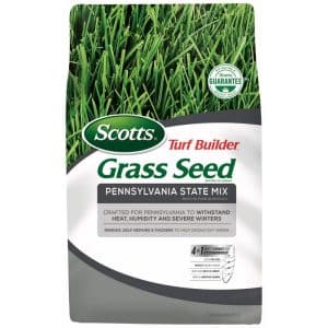 Scotts Turf Builder Pennsylvania State Mixed Sun or Shade Grass Seed 3 lb
