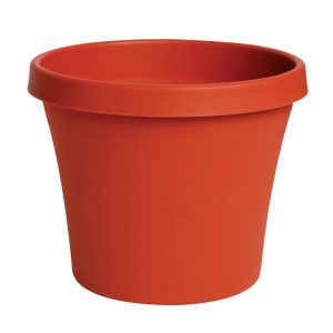Bloem TerraPot 14.2 in. H X 16 in. D Resin Planter Terracotta Clay