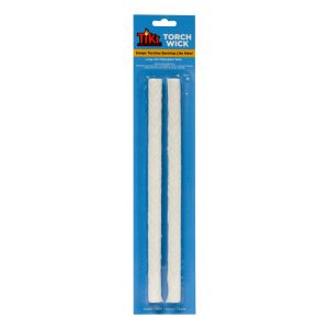 TIKI 0.5 in. X 9 in. L Flat Wick Shape Fiberglass Torch Wick 2 pk