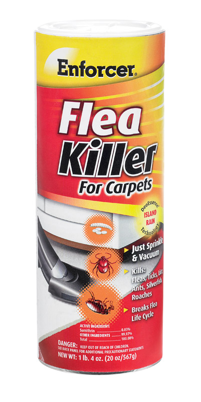 Enforcer Flea Killer For Carpets Insect Killer Powder 20 Oz ...